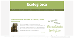 Desktop Screenshot of ecologiteca.com